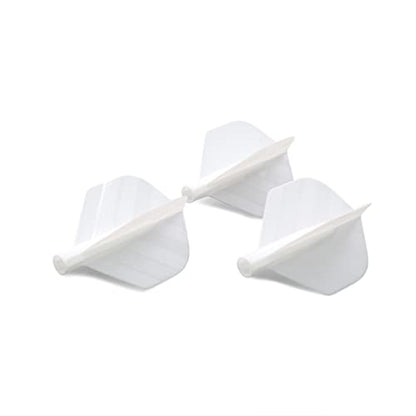 CUESOUL TERO Plus New Double Direction Telescopic and Rotating Dart Flights System-AK4 Dart Flight - color: White