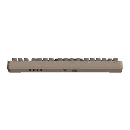 8Bitdo 87 Keys Retro Mechanical Keyboard, Bluetooth/2.4G/USB-C Hot Swappable Gaming Keyboard with Dual Super Programmable Buttons and Super Stick, Volume knob for Windows and Android - C64 Edition - color: C64 Edition