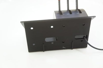 Dual Flush Mount Adapter for Saitek/Logitech Flight Sim Throttle Quadrant Cradle