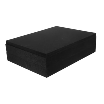 HOMSFOU 4pcs Hand Tearable Foam Inserts for Camera and Game Box Foam for Shipping and Storage