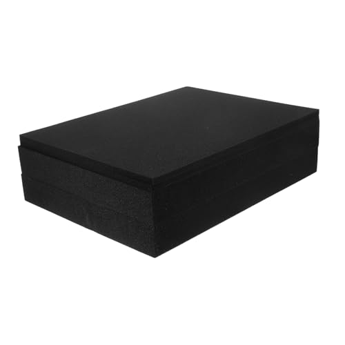 HOMSFOU 4pcs Hand Tearable Foam Inserts for Camera and Game Box Foam for Shipping and Storage