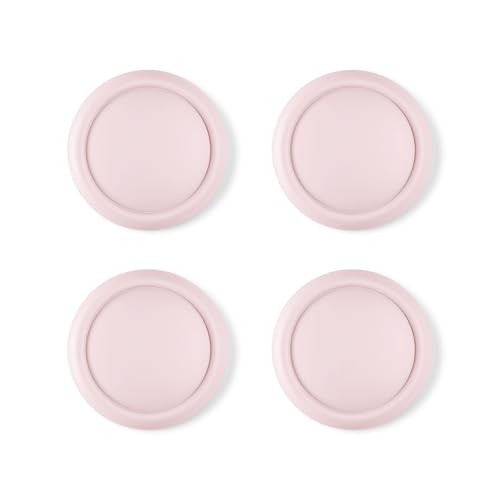 PlayVital Thumb Grips for Nintendo Switch 2, 4-Pack Silicone Joystick Caps for Joycon 2, Cute Accessories Comfort Thumbstick Grip Covers - Pink - color: Pink