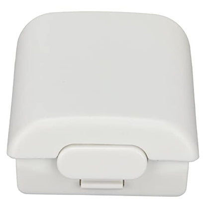 Game Console 360 Battery Cover, Wireless Controller Replacement ABS Plastic Shell Case for Game Console 360 Controller Battery Pack, Durable (White) - color: White