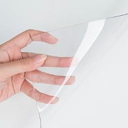 Clear Writing Desk Pad, 23.6’’x13.7” Heat Resistant Waterproof PVC Round Edge Durable Desk Protect Mat, Anti-Static Writing Mat Table Protector - size: 13.7" x 23.6"