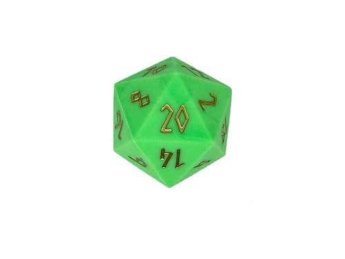 Avalanche Boulder – Mystery Boulder 55mm Silicone D20 | Oversized Bouncy Dice for Tabletop Gaming | Soft Silicone | Collectible Surprise Edition | Fun Gift for RPG & Dice Lovers