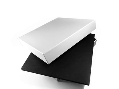 Blank Game Board & Box, 17 Inch DIY Create Your Own Board Game Kit | Design custom board games for classrooms, family fun, gifts, and game design projects - style: 17" Board/Box