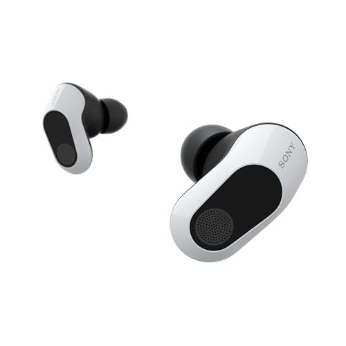Sony INZONE Buds Wireless Noise Cancelling Gaming Earbuds, White | Perfect for PlayStation® 5, PC/PS5/Switch/Mobile, 48Hr Battery with Case, Low Latency 2.4GHz USB-C Dongle, Truly Wireless - color: White