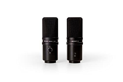 Zoom Zum-2 Podcast Mic Pack with USB Mic, Headphones & Stand | Perfect for Podcasters USB Microphone, Headphones, Tripod, Windscreen, and USB Cable Included
