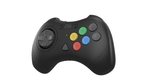 Retro Fighters D6 Dreamcast Wireless Controller for Switch/PC/Dreamcast, Black - color: Black