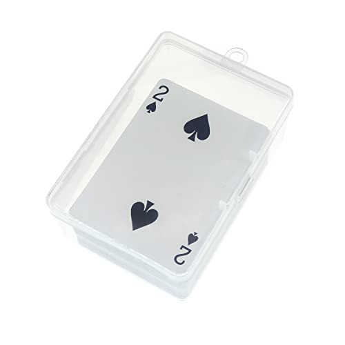 Plastic UNO Card Box Case Holder,Playing Card Case,Playing Card Box Storage | NO Cards | Set of 4 | Hold 112pcs UNO Cards - style: 4pcs for UNO Card