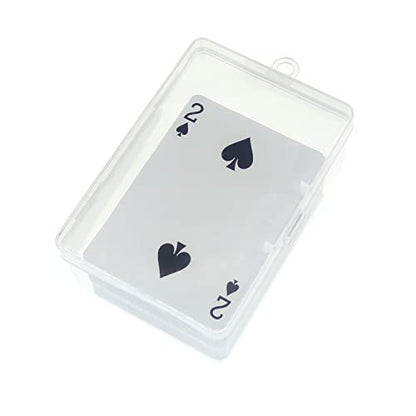 Plastic UNO Card Box Case Holder,Playing Card Case,Playing Card Box Storage | NO Cards | Set of 8 | Hold 112pcs UNO Cards - style: 8pcs for UNO Card