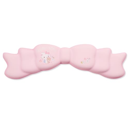 Kuitmor Memory Foam Bowknot Wrist Rest,Non-Slip Rubber Base Keyboard Wrist Rest for Gaming,or Home Office Work - FlowerCat