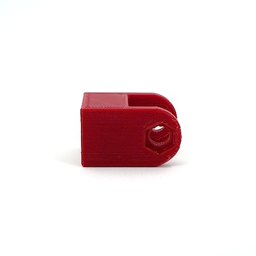 Microphone Mount for QuadCast, Mic Arm Adapter, Boom Arm Adapter, Replacement Part, Durable and Strong (Red) - color: Red