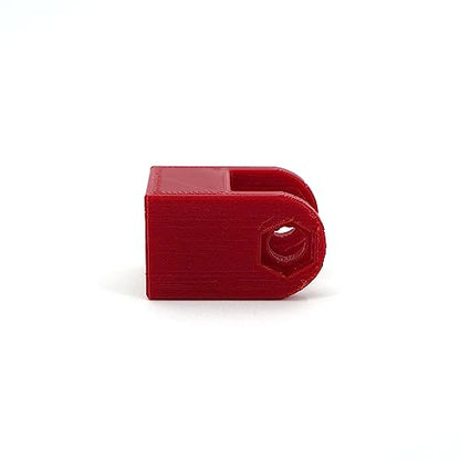 Microphone Mount for QuadCast, Mic Arm Adapter, Boom Arm Adapter, Replacement Part, Durable and Strong (Red) - color: Red