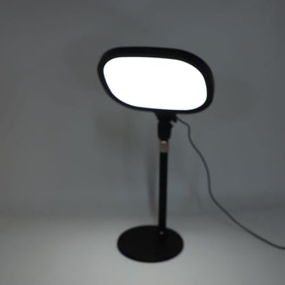 Video Conference Light Desktop Video Conference Lighting Kit with Adjustable Stand and Phone Holder for Zoom, Streaming, Video Recording, Makeup, Webcam Use