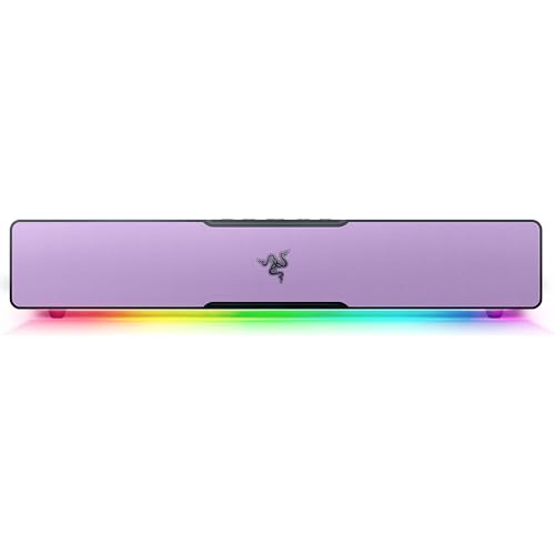 Razer Leviathan V2 X, PC Soundbar, Full-Range Drivers, Kuromi Edition | Compact Design, Chroma RGB, USB-C, Bluetooth 5.0, for PC, Laptop, Smartphones, Tablets & Nintendo Switch - color: Kuromi Edition, size: V2 X