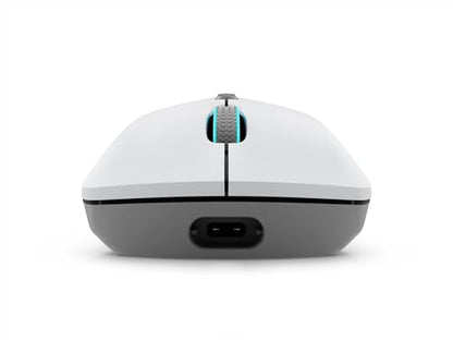Lenovo Legion M600 RGB Wireless Gaming Mouse – 16,000 DPI, 9 Programmable Buttons, 200-Hour Battery Life, 50-Million Clicks Durability – Ambidextrous Computer Mouse (Stingray) - color: Stingray, size: Large | Ambidextrous, style: M600