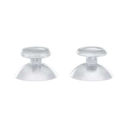 eXtremeRate Replacement 3D Joystick for Nintendo Switch 2 Pro Controller, Left Right Analog Stick Thumbsticks with Screwdriver Tools for Switch 2 Pro Controller, Multi-Colors Options - Clear - color: Clear