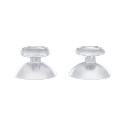 eXtremeRate Replacement 3D Joystick for Nintendo Switch 2 Pro Controller, Left Right Analog Stick Thumbsticks with Screwdriver Tools for Switch 2 Pro Controller, Multi-Colors Options - Clear - color: Clear