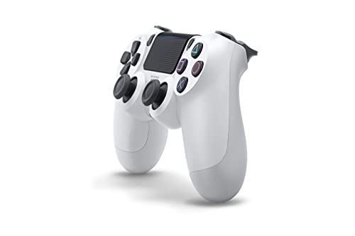DualShock 4 Wireless Controller for PlayStation 4 - Glacier White (Renewed)