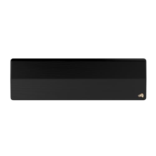 GLORIOUS Gaming Wooden Keyboard Wrist Rest (Compact) - White Ash Wood, Medium-Coarse Grain, Smooth Surface, Sweat & Oil Resistant, Easy Clean, Anti-Slip Rubber Base, 13" x 4" x 0.79" - Onyx - color: Onyx, size: Compact Keyboard Wrist Rest