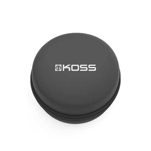 Koss Porta Pro Official Hard Carry Case, Black, Designed for Porta Pro | Hard Shell Contruction