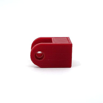 Microphone Mount for QuadCast, Mic Arm Adapter, Boom Arm Adapter, Replacement Part, Durable and Strong (Red) - color: Red