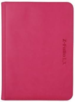 BCW 12 Pocket Z-Folio LX Game, Pink - color: Pink