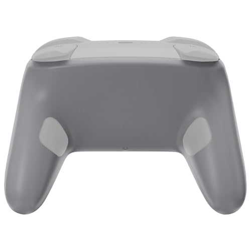 eXtremeRate Replacement Bottom Shell for Nintendo Switch 2 Pro Controller, Custom DIY Rear Plate Back Housing Cover Case for Switch 2 Pro Controller - New Hope Gray - color: New Hope Gray