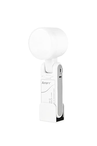 12W Portable LED Video Light, 2500K-5600K Bi-Color Photography Fill Light with 180° Rotatable Head & Tripod, High CRI Handheld Lighting for YouTube, TikTok, Live Stream & Product Photography - color: white