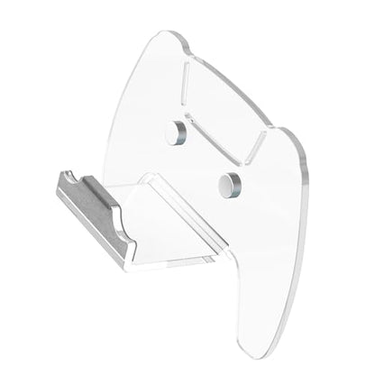 Wall Mounted Controller Stand Space Saving Gamepad Wall Hanger Hook with Stable Acrylic Frame Stylish Organiser