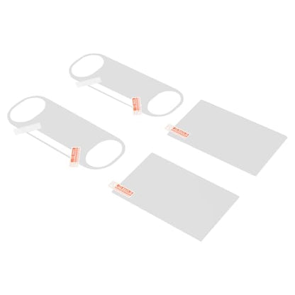 Handheld Gaming Screen Protector Tempered Glass 2 Pack HD Clear Front Back Film 9H Scratch Guard Fingerprint Resistance for 2000 Series Console Players Travel Use