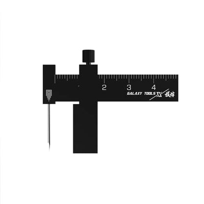 Equidistant Parallel Scriber For Figure Kit Military Miniature Scale Model Hobby Resin GK, Machinists, Technicians Or Craftsmen (Black)