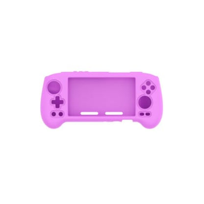 Gamepad Protective Sleeve for ANBERNIC RG556 Drop Protection Cover RG556 Silicone Case Gaming Console Housing Shell (Purple) - color: Purple