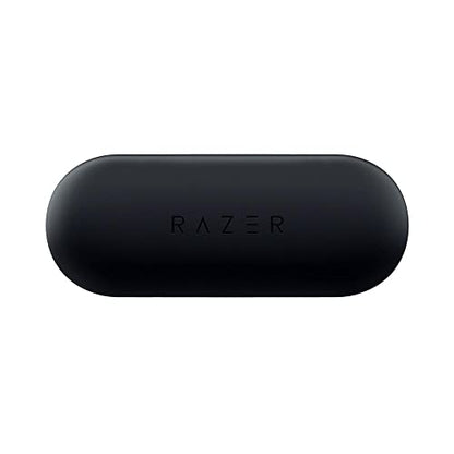 Razer Hammerhead True Wireless (2nd Gen) Bluetooth Gaming Earbuds: Chroma RGB Lighting -60ms Low-Latency- Active Noise Cancellation - Dual Environmental Noise Cancelling Microphones- Classic Black
