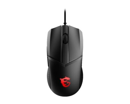 msi CLUTCHGM41 Lightweight V2 Gaming USB RGB Adjustable up to 16000 DPI Desktop Laptop Gaming Mouse (Clutch GM41 Light Weight V2) - style: Clutch GM41 LIGHTWEIGHT V2