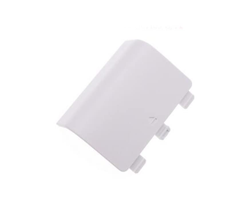 Colorful Battery Back Cover for Xbox Series S X Controller Battery Door Lid Pack Shell Replacement (White) - color: White