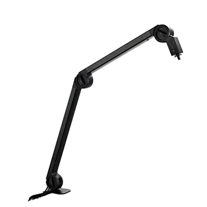 CHERRY MA 6.0 UNI Premium Microphone Arm Stand. Adjustable and Universal Mic. Made of Aluminum with Desk Clamp, For Podcast, Streaming, Gaming or Office. Built in USB Hub with Two Ports