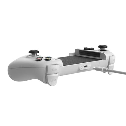 8Bitdo Ultimate Mobile Gaming Controller for iPhone, Apple, Android & Xbox Cloud Gaming, Bluetooth Gamepad with Hall Effect Joysticks, 2 Pro Back Buttons, Officially Licensed (White) - color: White