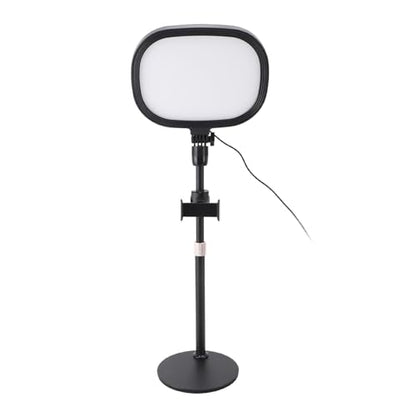 Video Conference Lighting Kit with Adjustable Stand & Phone Holder - Ideal for Zoom, Streaming, Makeup, and Video Recording