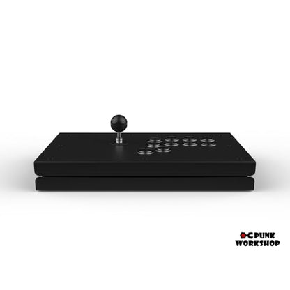 SZJLMKJ PWS FS-30 FS-24 Arcade Fighting Stick Vedio game controller box with Punk Workshop 30mm/24mm Mechanical Buttons for SF6 MAME Game Machine (PWS FS-24 With 30mm buttons)