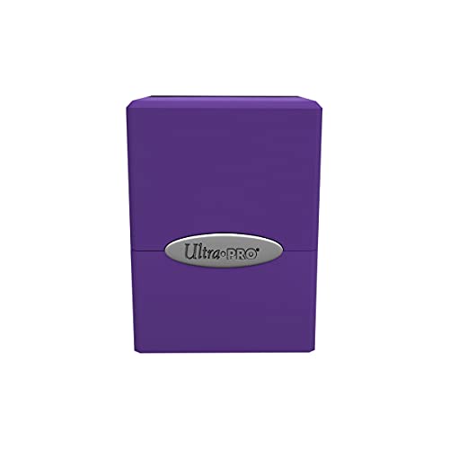 Ultra Pro - Satin Cube Deck Box - Royal Purple 15593 - color: Royal Purple