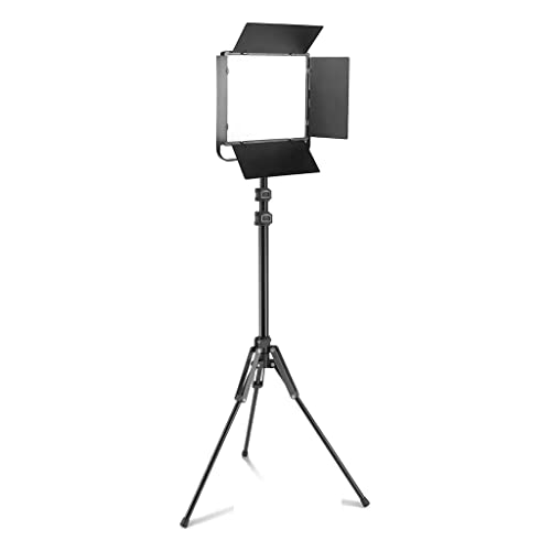 Dimmable Bi-Color RGB LED Video Lights Kit 3200-5600K Professional Panel Lamp for Studio Photography Shooting - color: D