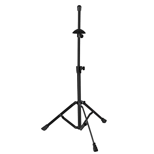 EASTROCK Trombone Stand Retractable Height Adjustment | Triangular Stable Stand for Standard Trombone, for Practice, Performance, and Daily Use