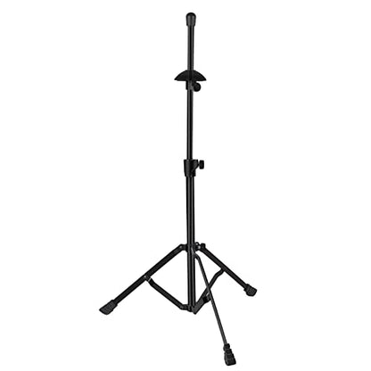 EASTROCK Trombone Stand Retractable Height Adjustment | Triangular Stable Stand for Standard Trombone, for Practice, Performance, and Daily Use