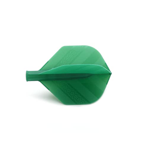 CUESOUL TERO Plus New Double Direction Telescopic and Rotating Dart Flights System-AK4 Dart Flight - color: Green