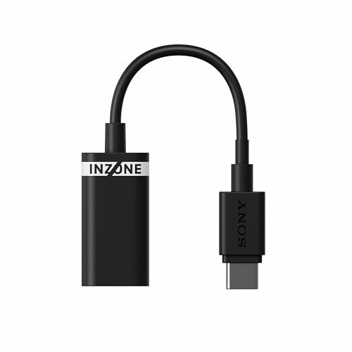 Sony INZONE H6 Air Wired Open-Back Gaming Headset with Mic, Black | Ultra‑Lightweight for All Day Comfort, For PC/PS5/Mobile, Detachable High-Fidelity Mic, Audiophile, USB‑C Audio Box