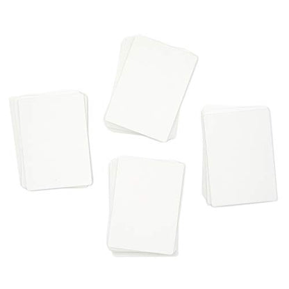 Stellar Factory 빈 플레잉 카드 52개, 포커 사이즈, 턱 박스 포함 | 카지노 품질의 카드스톡, 6.4 x 8.9cm(2.5 x 3.5인치) | 프로토타이핑, 맞춤형 카드 제작 및 플래시 카드 세트를 위한 완벽한 52장의 카드 덱 - size: 1 Count