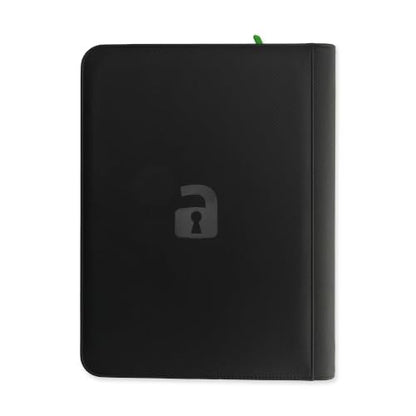 Vault X 16 Pocket XXL Zip Trading Card Binder 1088 Cards Exo-Tec (Black) | Holds 1088 standard-size TCG cards in 34 side-loading 16-pocket pages. Padded, water-resistant Exo-Tec cover.