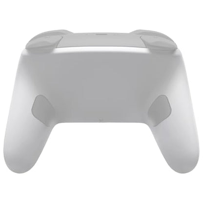 eXtremeRate Bottom Shell for Nintendo Switch 2 Pro, White | Custom DIY Rear Back Plate Housing Replacement Cover Case for Nintendo Switch 2 Pro Controller - color: White